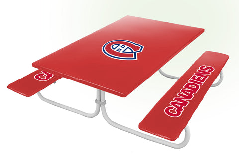 Montreal Canadiens NHL Picnic Table Bench Chair Set Outdoor Cover