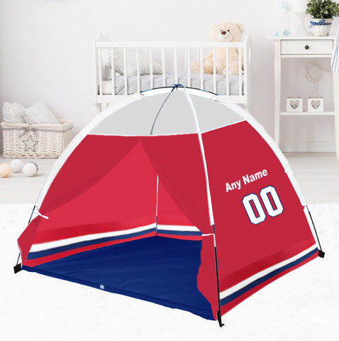 Montreal Canadiens NHL Play Tent for Kids Indoor and Outdoor Playhouse