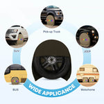Las Vegas Raiders NFL Tire Covers Set of 4 or 2 for RV Wheel Trailer Camper Motorhome