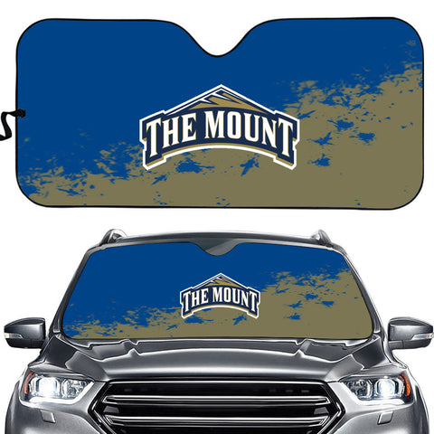 Mount St. Mary's Mountaineers NCAA Car Windshield Sun Shade Universal Fit Sunshade
