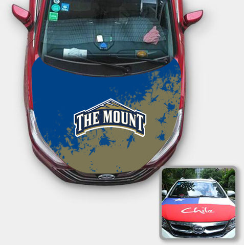 Mount St. Mary's Mountaineers NCAA Car Auto Hood Engine Cover Protector
