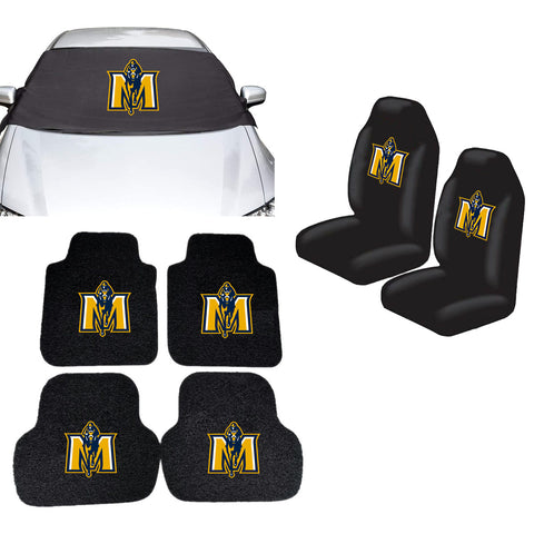 Murray State Racers NCAA Car Front Windshield Cover Seat Cover Floor Mats