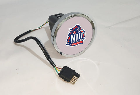 NJIT Highlanders NCAA Hitch Cover LED Brake Light for Trailer
