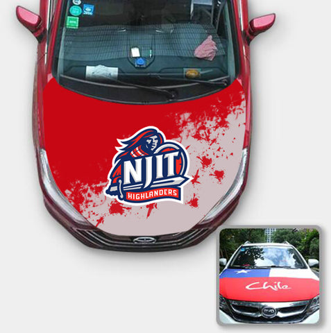 NJIT Highlanders NCAA Car Auto Hood Engine Cover Protector