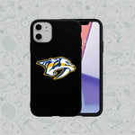 Phone Case Rubber Plastic NHL-Nashville Predators Print