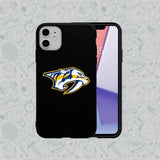 Phone Case Rubber Plastic NHL-Nashville Predators Print