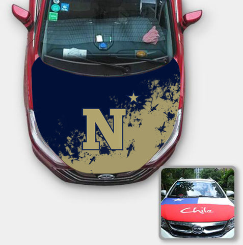 Navy Midshipmen NCAA Car Auto Hood Engine Cover Protector