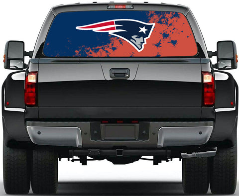New England Patriots NFL Truck SUV Decals Paste Film Stickers Rear Window