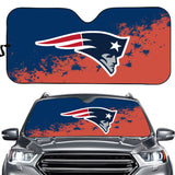 New England Patriots NFL Car Windshield Sun Shade Universal Fit Sunshade