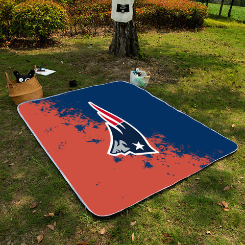 New England Patriots NFL Picnic Blanket Mat Beach Outdoor Waterproof