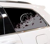 New Jersey Devils NHL Rear Side Quarter Window Vinyl Decal Stickers Fits Jeep Grand