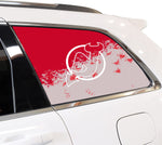 New Jersey Devils NHL Rear Side Quarter Window Vinyl Decal Stickers Fits Jeep Grand