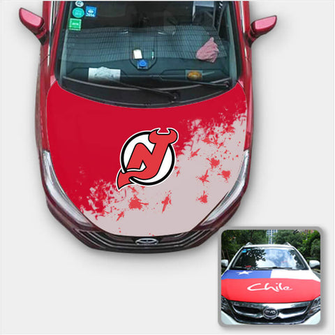 New Jersey Devils NHL Car Auto Hood Engine Cover Protector
