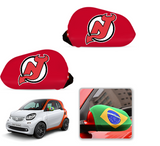 New Jersey Devils NHL Car rear view mirror cover-View Elastic