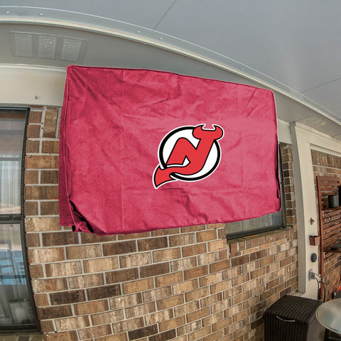 New Jersey Devils NHL Outdoor Heavy Duty TV Television Cover Protector