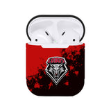 New Mexico Lobos NCAA Airpods Case Cover 2pcs