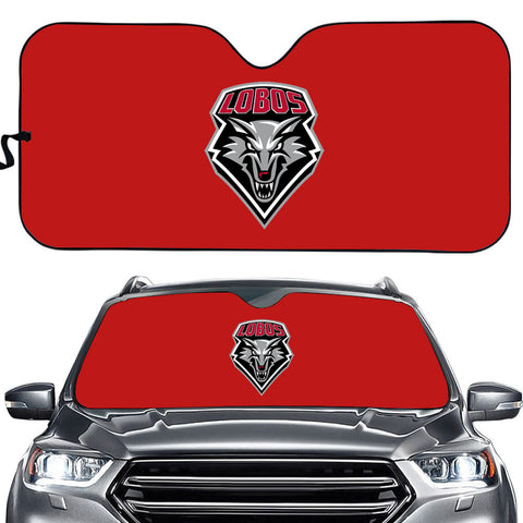 New Mexico Lobos NCAA Car Windshield Sun Shade Universal Fit Sunshade