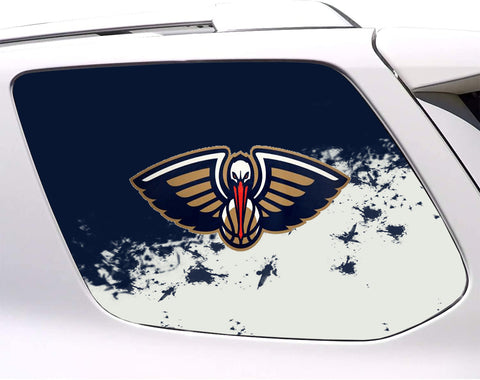 New Orleans Pelicans NBA Rear Side Quarter Window Vinyl Decal Stickers Fits Toyota 4Runner