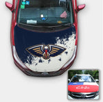 New Orleans Pelicans NBA Car Auto Hood Engine Cover Protector