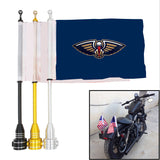 New Orleans Pelicans NBA Motocycle Rack Pole Flag