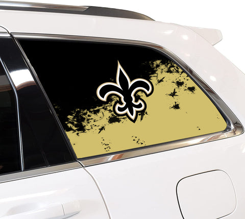 New Orleans Saints NFL Rear Side Quarter Window Vinyl Decal Stickers Fits Jeep Grand