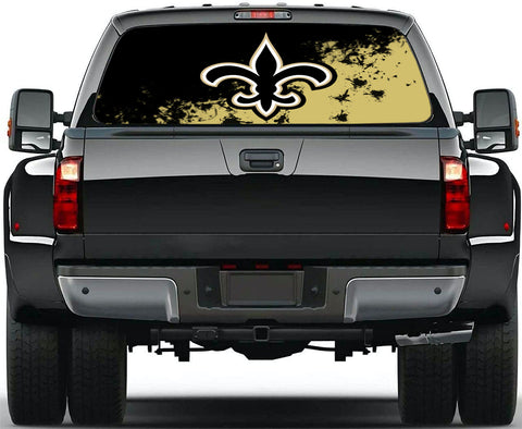 New Orleans Saints NFL Truck SUV Decals Paste Film Stickers Rear Window