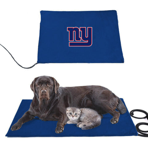 New York Giants NFL Pet Heating Pad Constant Heated Mat