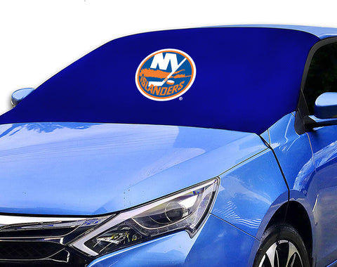 New York Islanders NHL Car SUV Front Windshield Snow Cover Sunshade