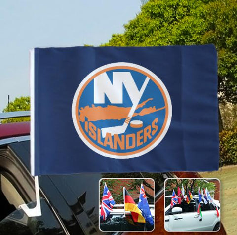 New York Islanders NHL Car Window Flag