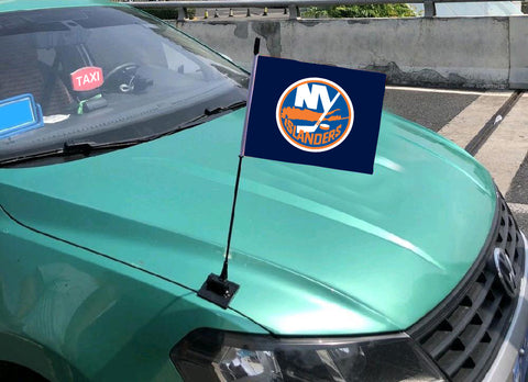 New York Islanders NHL Car Hood Flag