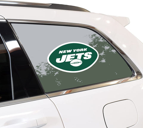 New York Jets NFL Rear Side Quarter Window Vinyl Decal Stickers Fits Jeep Grand