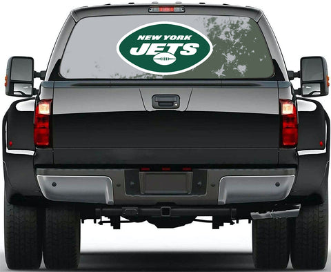 New York Jets NFL Truck SUV Decals Paste Film Stickers Rear Window