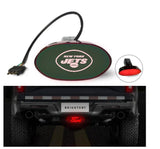 New York Jets NFL Hitch Cover LED Brake Light for Trailer