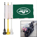 New York Jets NFL Motocycle Rack Pole Flag