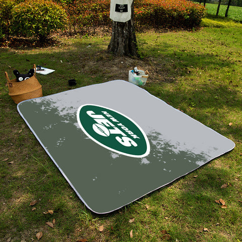 New York Jets NFL Picnic Blanket Mat Beach Outdoor Waterproof