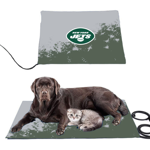 New York Jets NFL Pet Heating Pad Constant Heated Mat