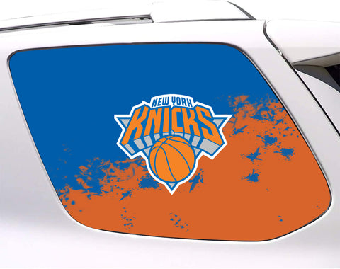 New York Knicks NBA Rear Side Quarter Window Vinyl Decal Stickers Fits Toyota 4Runner