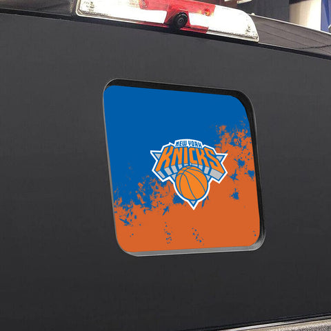 New York Knicks NBA Rear Back Middle Window Vinyl Decal Stickers Fits Dodge Ram GMC Chevy Tacoma Ford