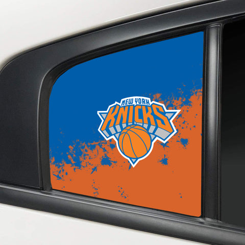 New York Knicks NBA Rear Side Quarter Window Vinyl Decal Stickers Fits Dodge Charger