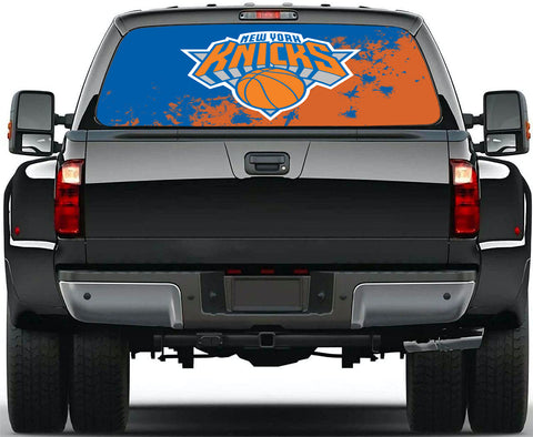 New York Knicks NBA Truck SUV Decals Paste Film Stickers Rear Window