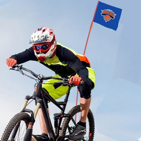 New York Knicks NBA Bicycle Bike Rear Wheel Flag