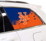 New York Mets MLB Rear Side Quarter Window Vinyl Decal Stickers Fits Jeep Grand