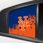 New York Mets MLB Rear Side Quarter Window Vinyl Decal Stickers Fits Dodge Charger