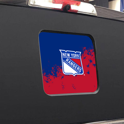New York Rangers NHL Rear Back Middle Window Vinyl Decal Stickers Fits Dodge Ram GMC Chevy Tacoma Ford