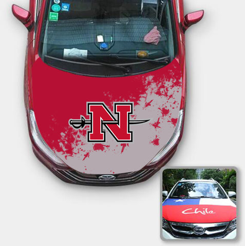 Nicholls Colonels NCAA Car Auto Hood Engine Cover Protector
