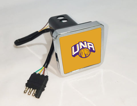North Alabama Lions NCAA Hitch Cover LED Brake Light for Trailer