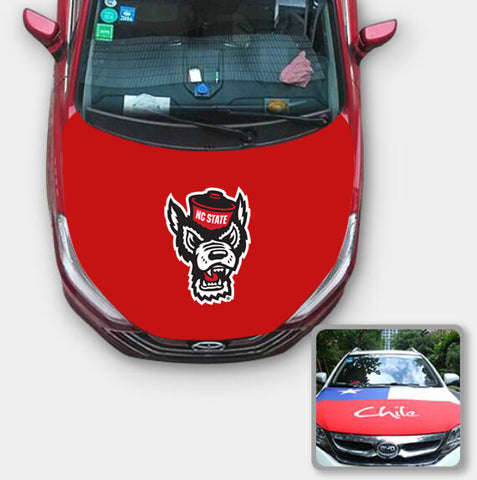 North Carolina State Wolfpack NCAA Car Auto Hood Engine Cover Protector