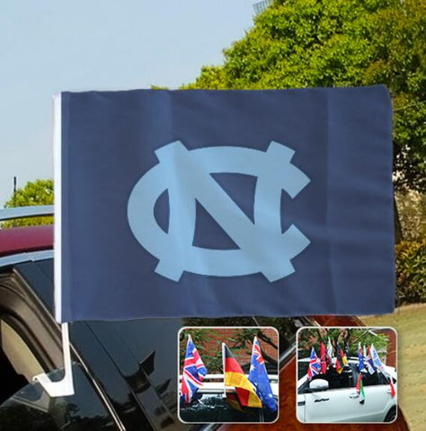 North Carolina Tar Heels NCAAB Car Window Flag