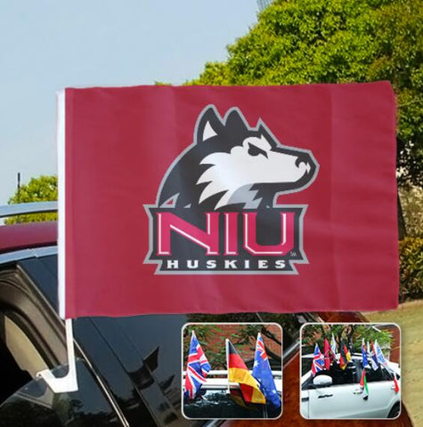 Northern Illinois Huskies NCAAB Car Window Flag
