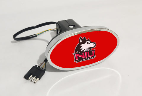 Northern Illinois Huskies NCAA Hitch Cover LED Brake Light for Trailer